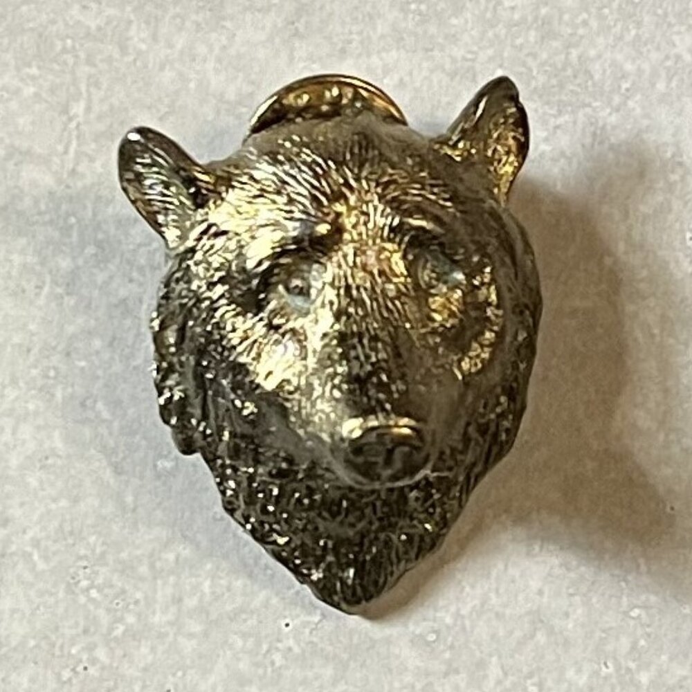 RARE LUSH Staff Pin: 2016 Protect the Grizzly Bear from Trophy Hunting Campaign